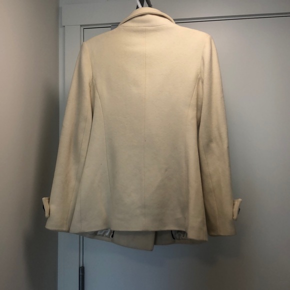 Cream peacoat - Picture 8 of 8